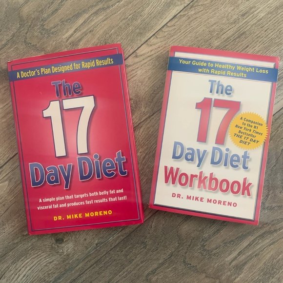NEW 17 DAY DIET BOOK PLUS 17 DAY DIET WORKBOOK - Picture 1 of 2